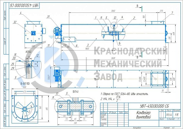 Смеситель универсальный УВС450 в России и СНГ - «КМЗ»